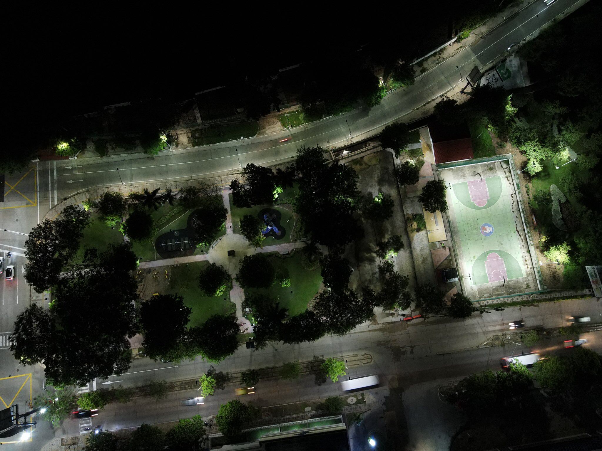 La mayoría de los habitantes de Barranquilla tienen un parque a ocho minutos a pie.