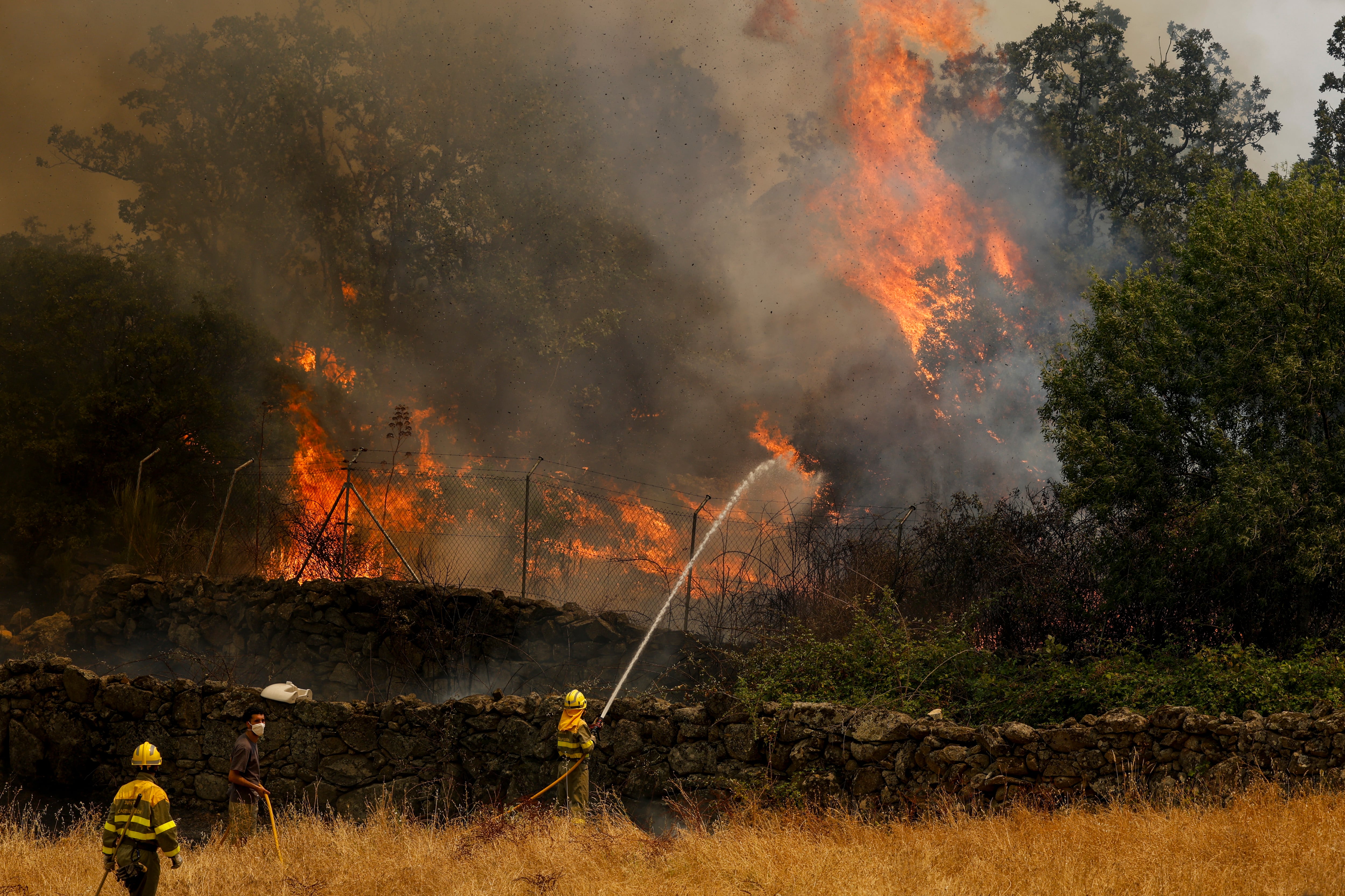 La NASA confirmó que el incendio forestal no causó daños estructurales importantes.