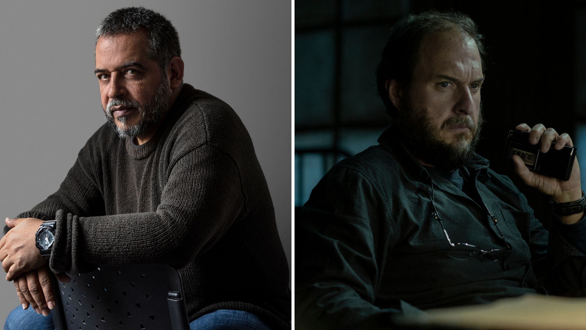 Mario Mendoza y Andrés Parra