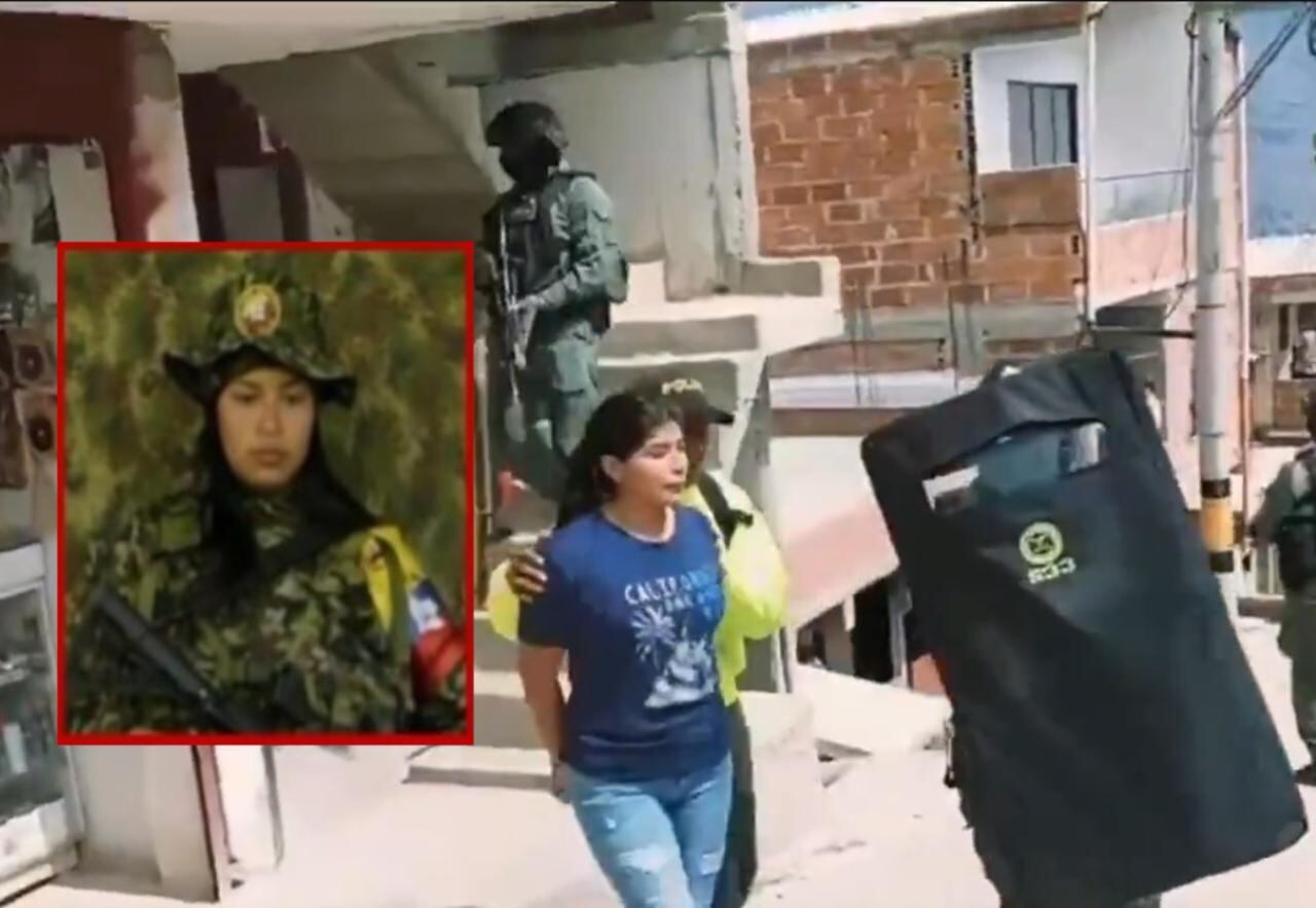 Maryi Viviana Ramos Trochez, alias ‘Dayana’, fue arrestada en el municipio de Bello, en el departamento de Antioquia.