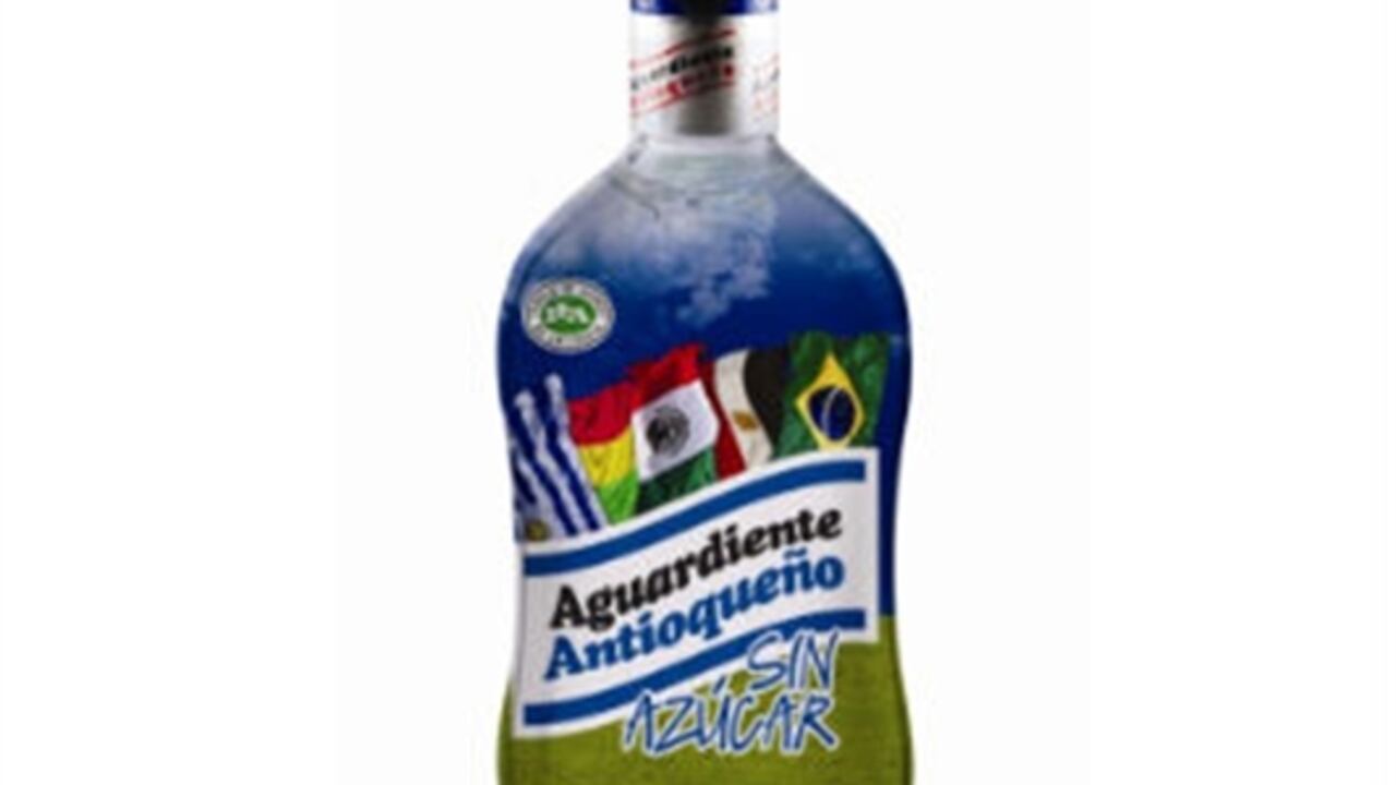Botella de la edición especial del mundial Sub 20
