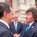 José Manuel Restrepo y Javier Milei.