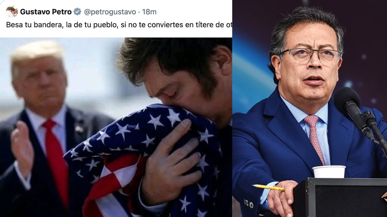 Gustavo Petro publicó otra foto falsa en su X.