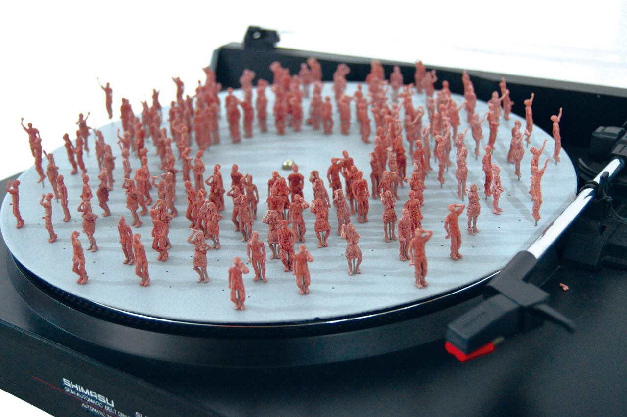 Chávez Pareja, Toys locomotion. Cortesía del Museo de Arte Contemporáneo de Bogotá.