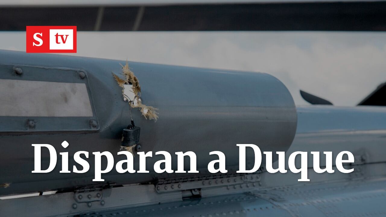 ATENCIÓN: Primeras imágenes del atentado a helicóptero del presidente Iván Duque