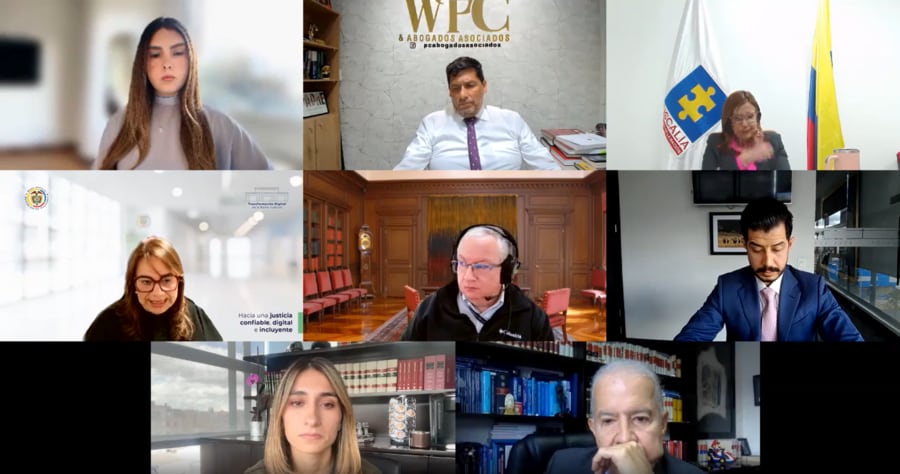 En la mañana del 14 de septiembre se inició la audiencia de imputación de cargos en contra de Laura Sarabia.