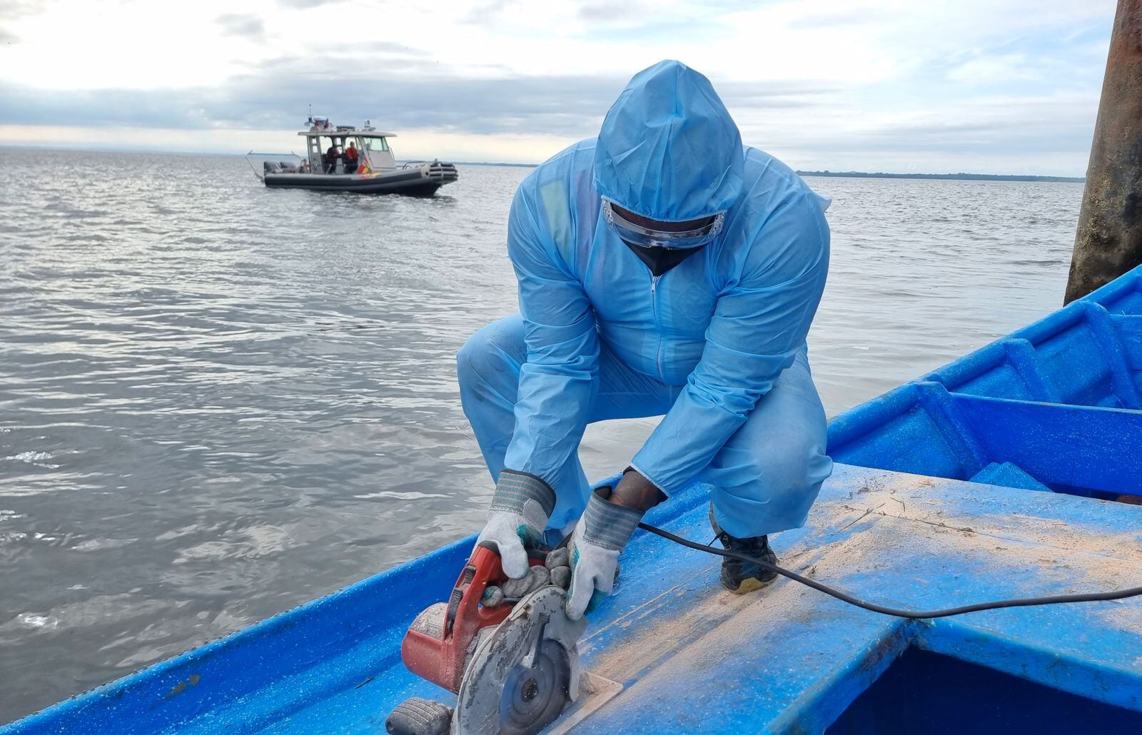 Gigantesca incautación de cocaína en Tumaco, Nariño: más de media tonelada dejó de ser comercializada.