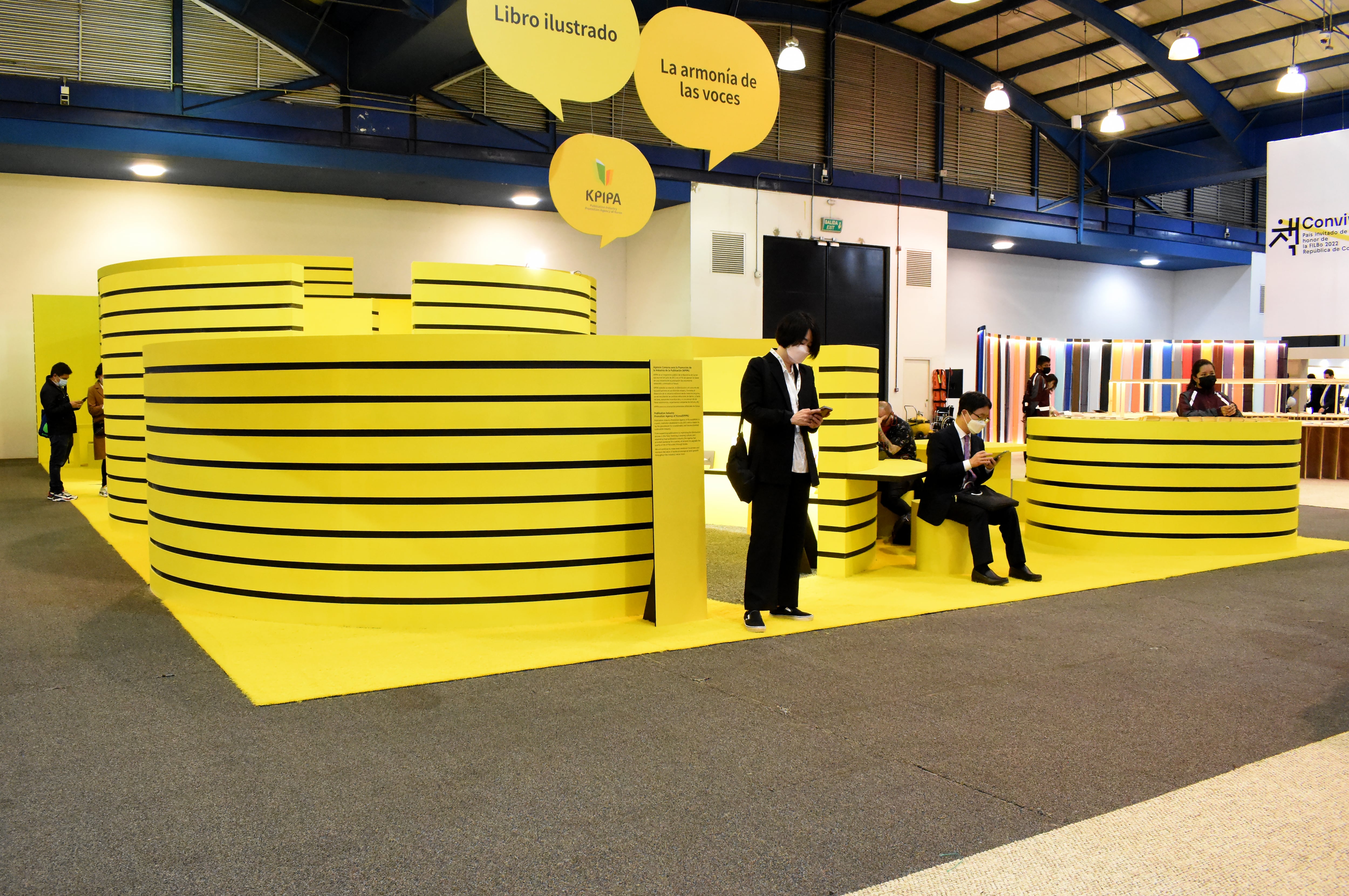 Feria del Libro 2022 Pabellón Corea FILBO