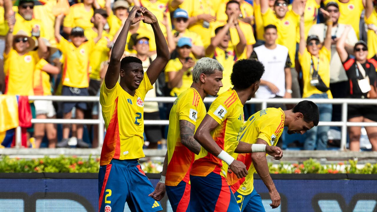 Yerson Mosquera, defensa de la Selección Colombia.
