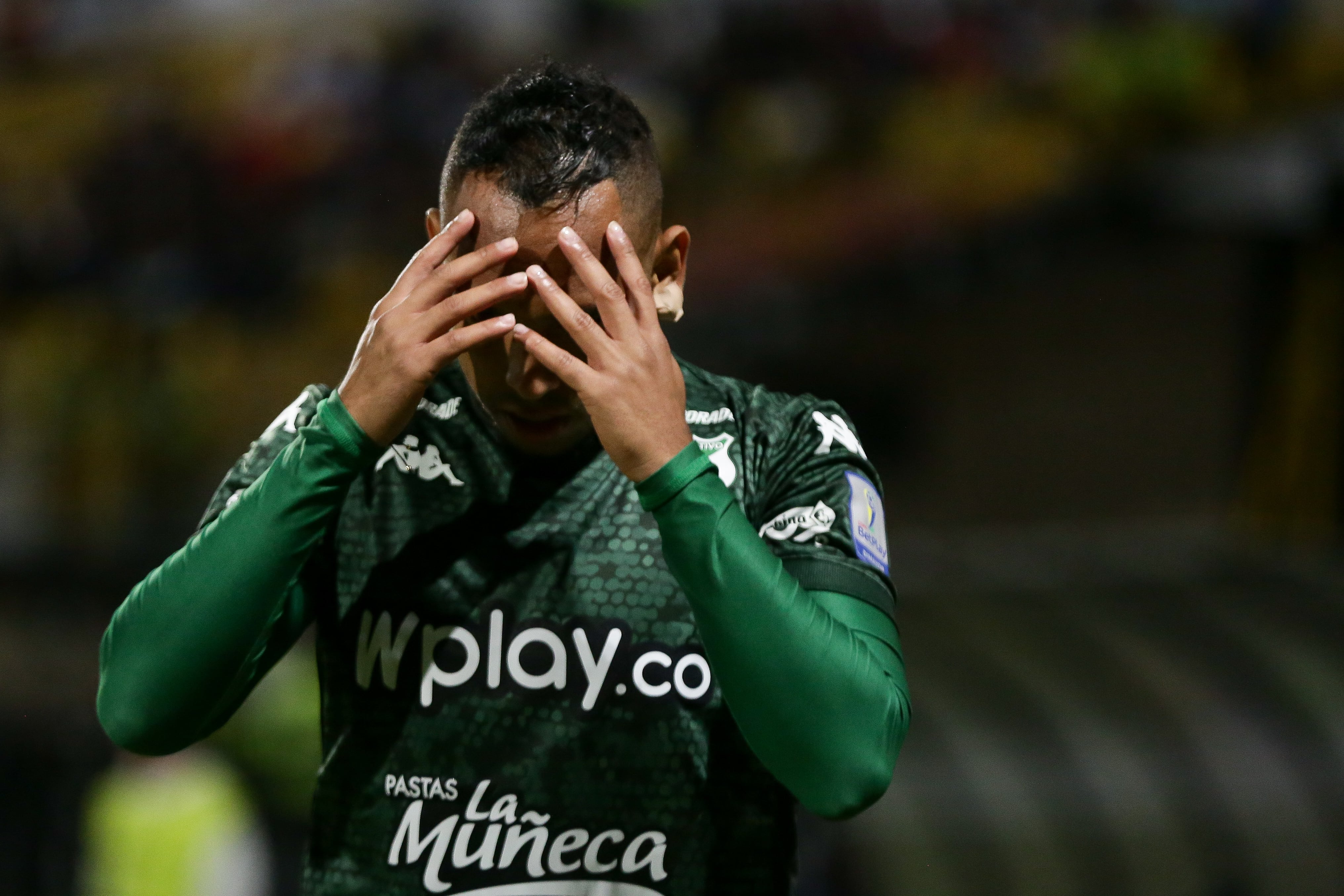 Bogotá. Septiembre 18 de 2024. Fortaleza CEIF enfrenta a Deportivo Cali , por encuentro válido de los octavos de final de Copa BetPlay II 2024 en el estadio Metropolitano de Techo