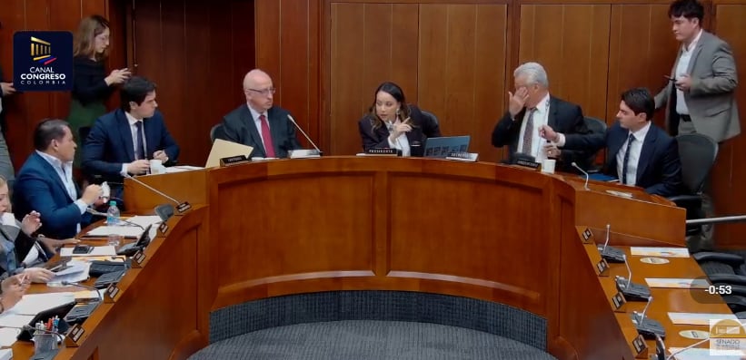 Debate de control político en comisión tercera de Senado en la que el gerente del Banco de la República presentó el informe del Emisor al Legislativo.