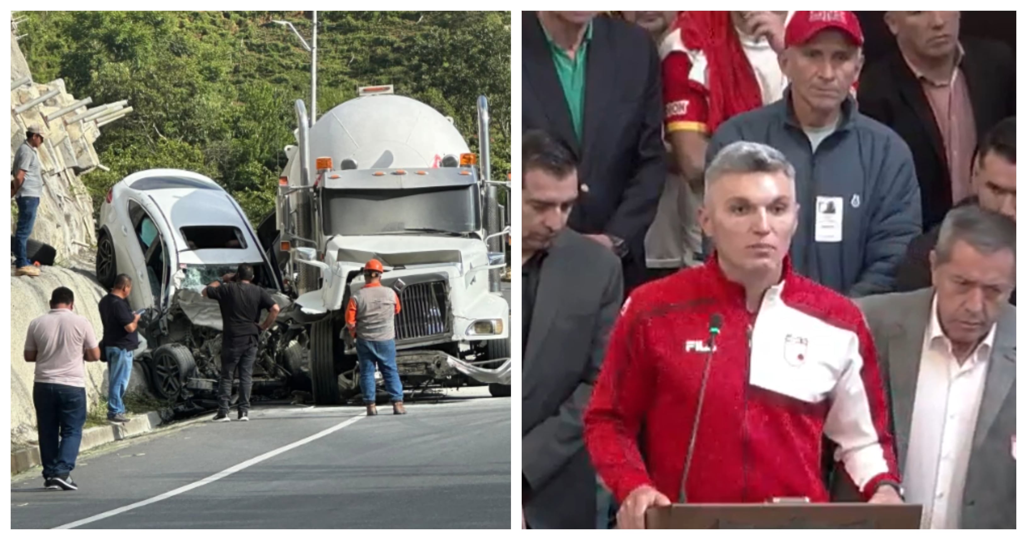 Daniel Torres rindió un minuto de silencio por la muerte de Daniel Garrido, mejor amigo de Edward López, figura en la final de Santa Fe vs Medellín.