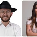 José Luis Bohórquez y Eimy Suárez.
