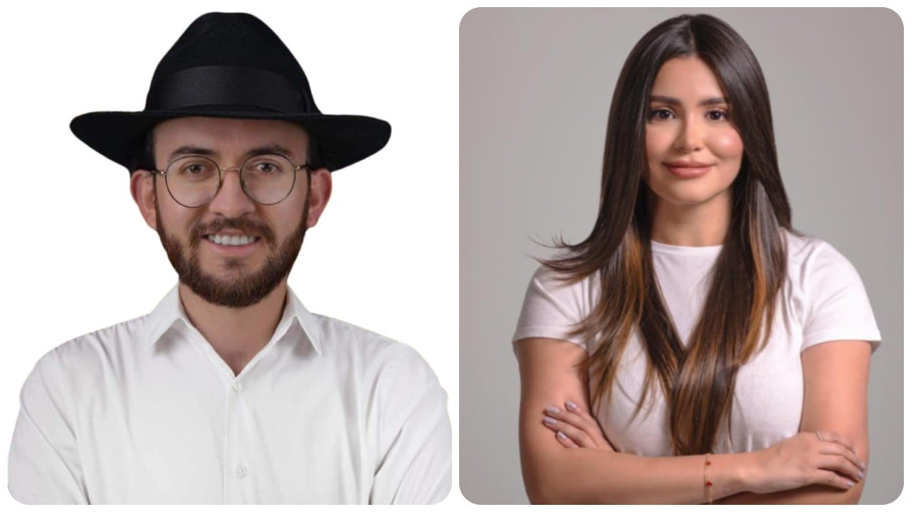 José Luis Bohórquez y Eimy Suárez.