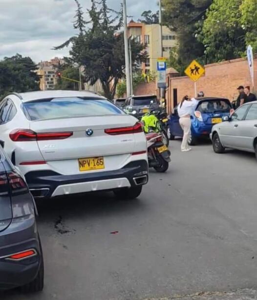 Camioneta involucrada en el accidente