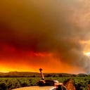 Los incendios y las olas de sequía son una clara muestra de los efectos del cambio climático. Foto: AP