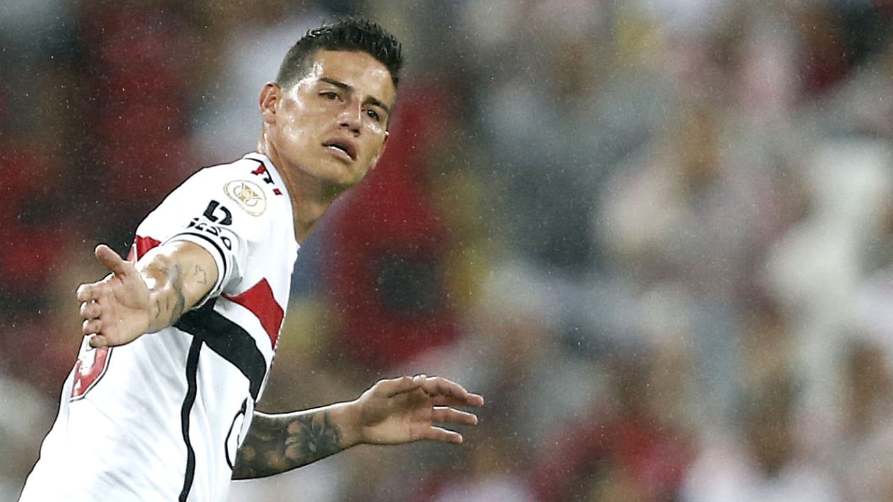 James Rodríguez no jugará más por lo que resta del año.