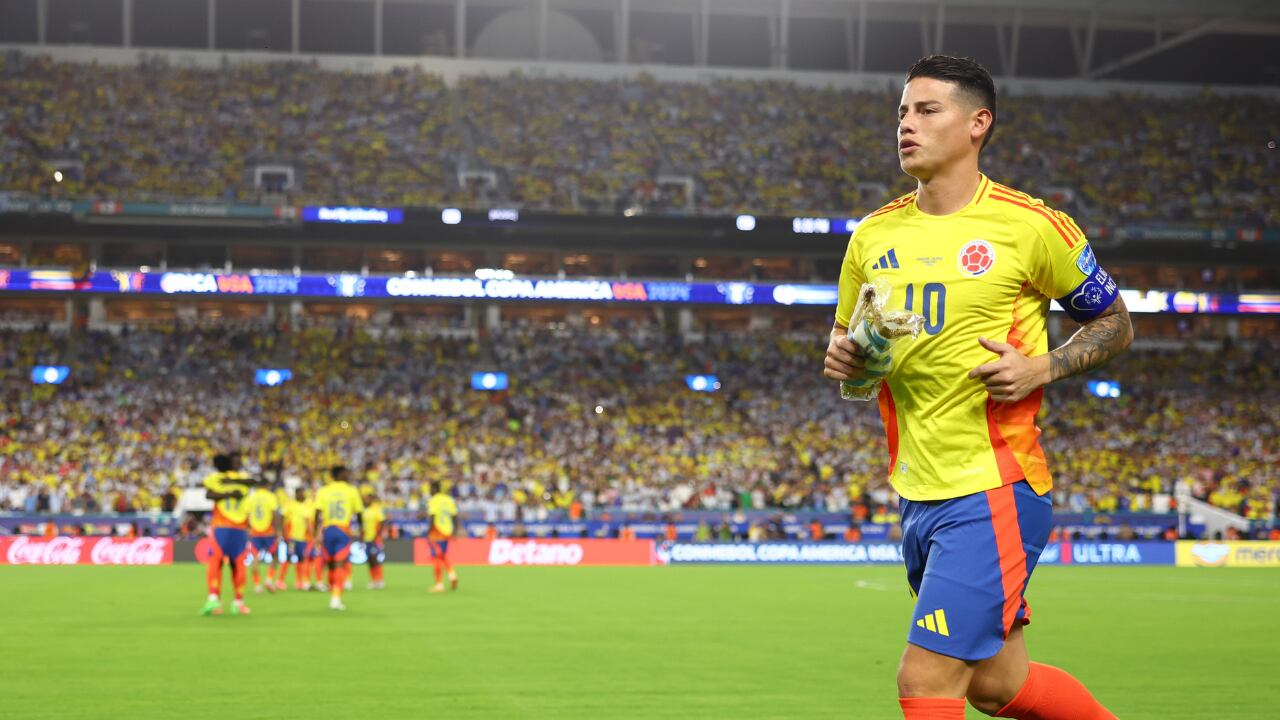 James Rodríguez en la Copa América 2024