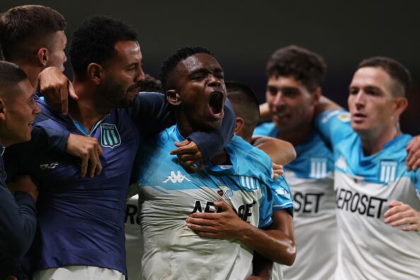 Johan Carbonero en Racing de Avellaneda