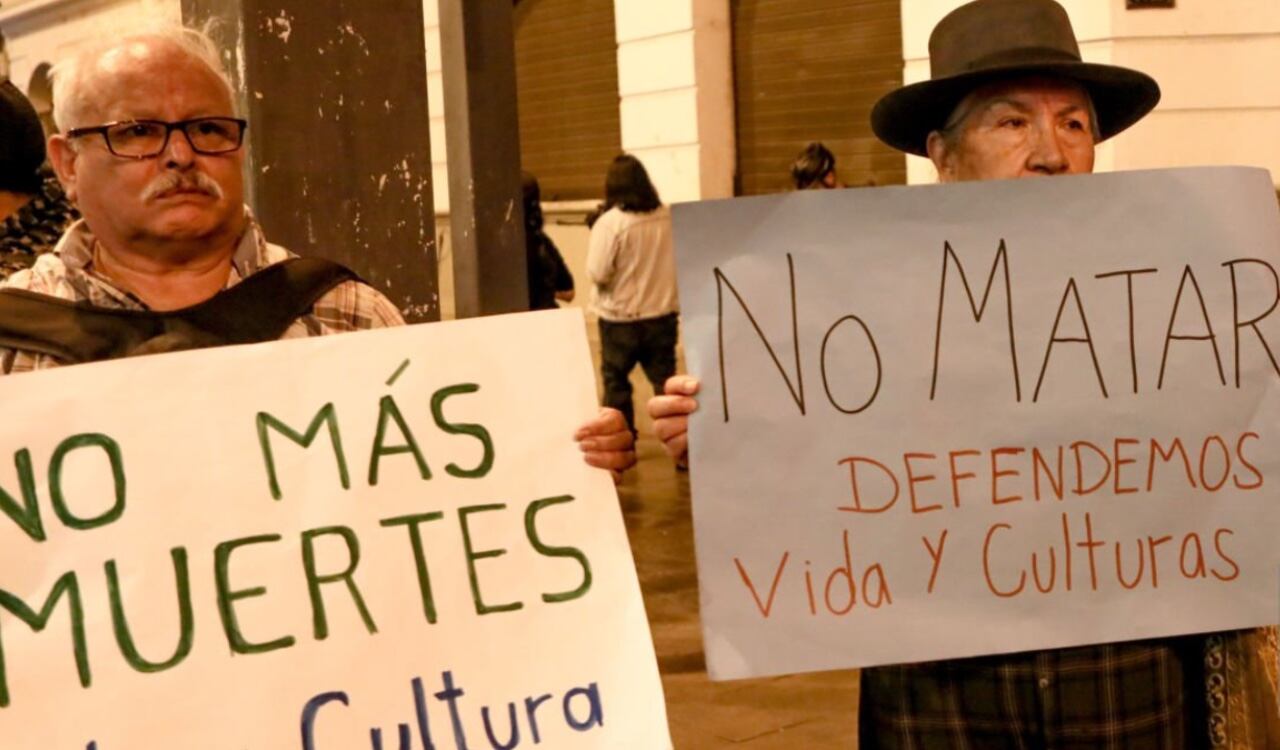 Ciudadanos de Perú piden que pare la violencia en las protestas