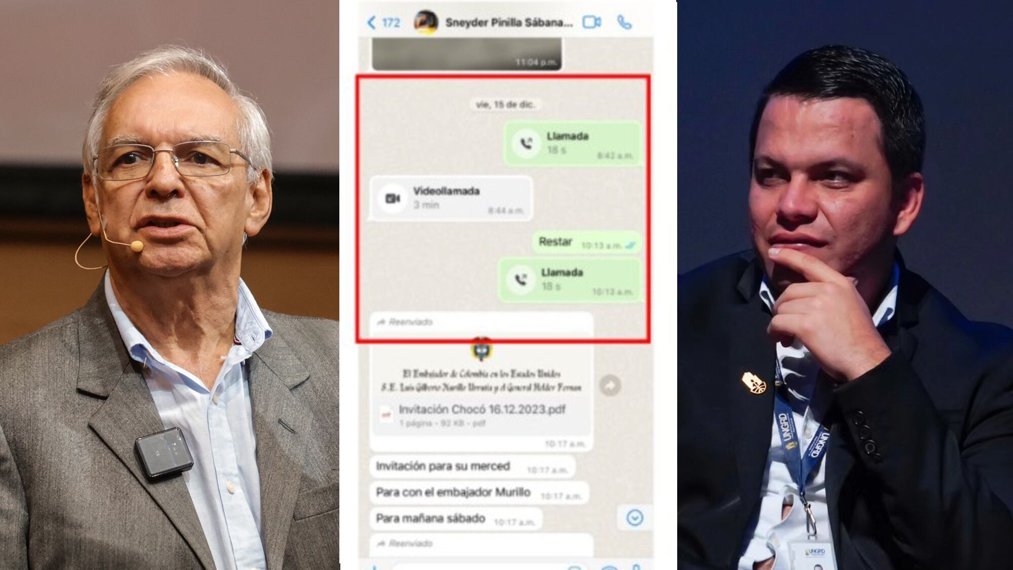 Ricardo Bonilla, Sneyder Pinilla