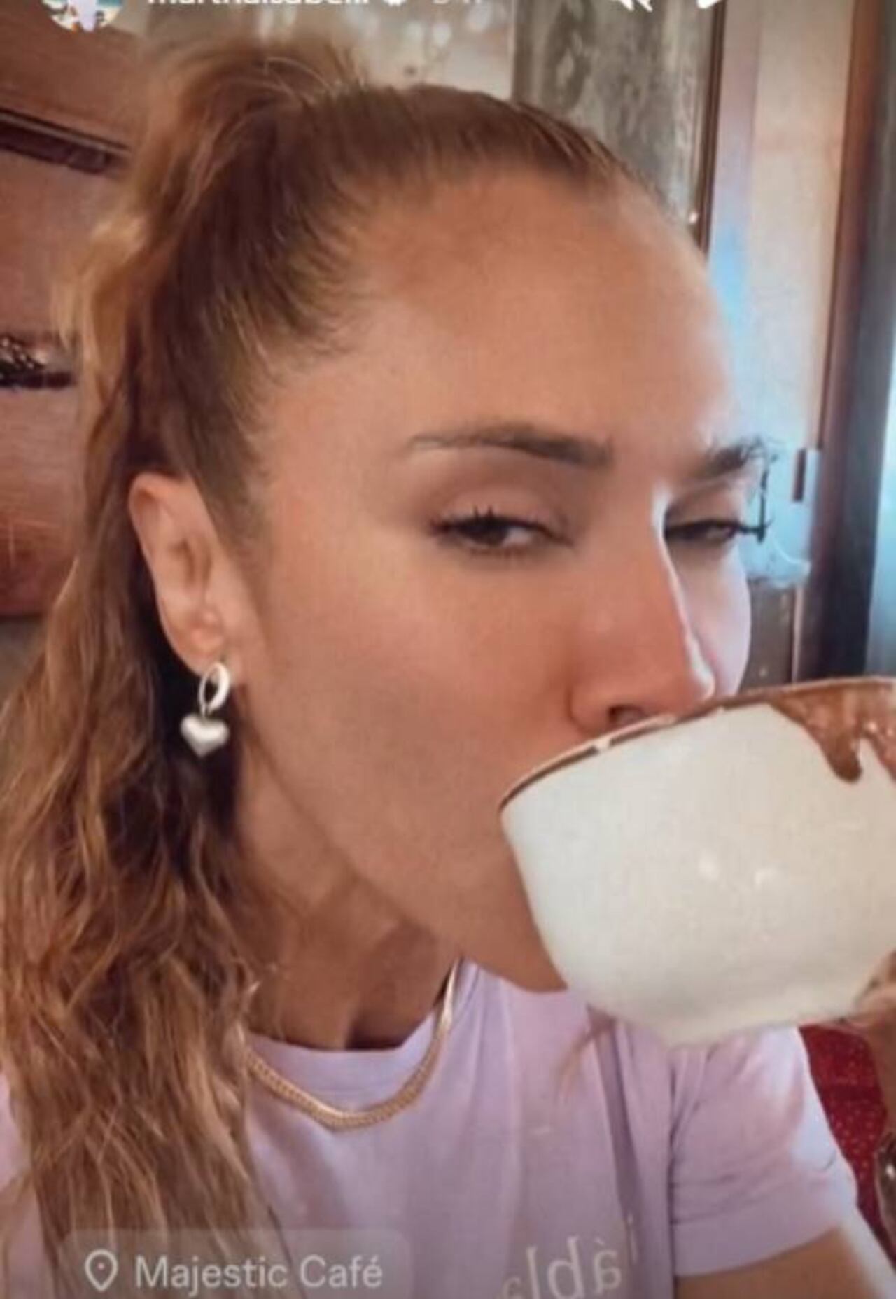 Martha Isabel Bolaños de viaje por Portugal.