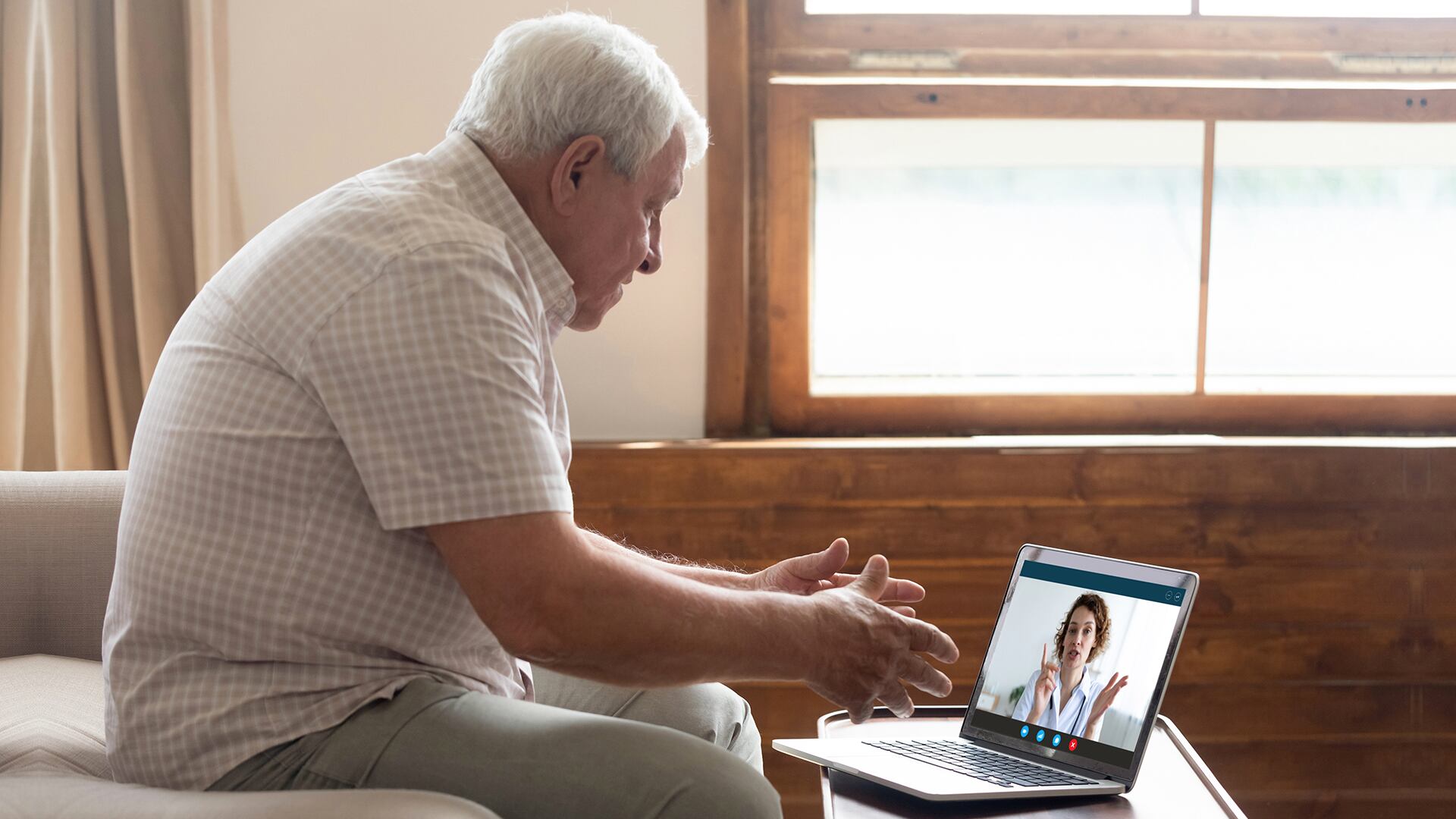La virtualidad permite que el especialista en salud mental pueda interactuar con el paciente sin la limitación del tapabocas.