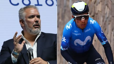 El expresidente Iván Duque conversó con el ciclista Nairo Quintana en su podcast.