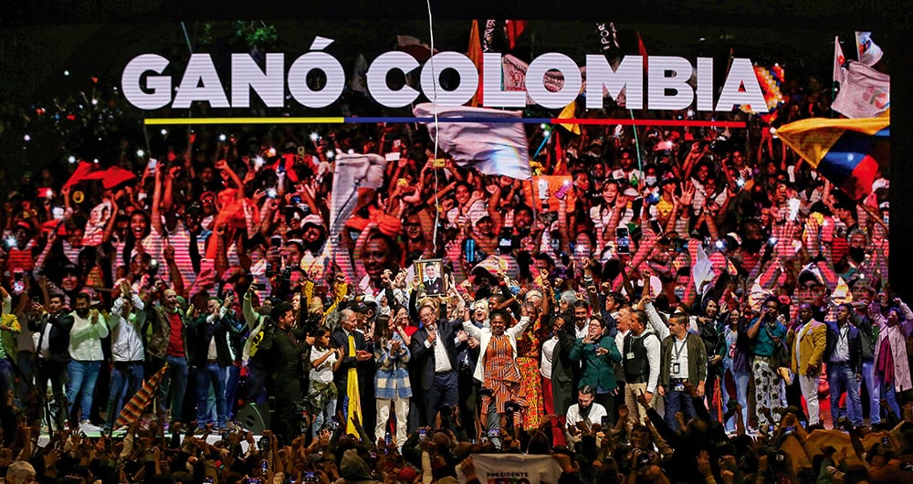  El triunfo de Gustavo Petro este domingo es considerado como histórico porque por primera vez la izquierda estará al frente de los destinos de la nación.