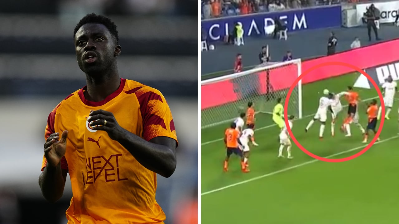 Autogol de Dávinson Sánchez con el Galatasaray de Turquía.