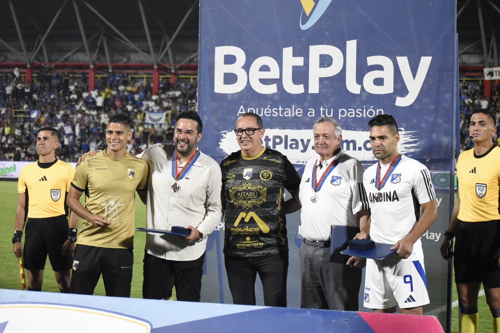 Llaneros vs. Millonarios.