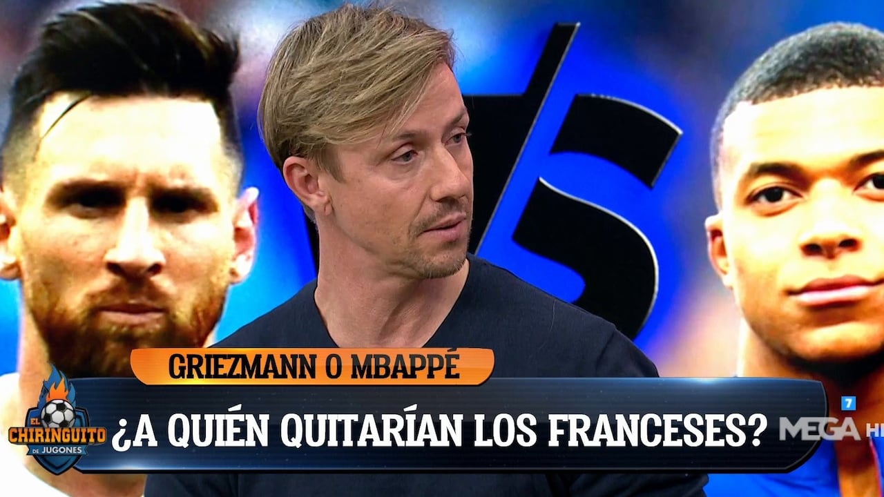 En el programa también compararon quién es mejor entre Lionel Messi y Kylian Mbappé.