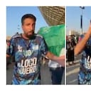 El periodista hace su cubrimiento del Mundial Qatar 2022 a través de redes sociales.