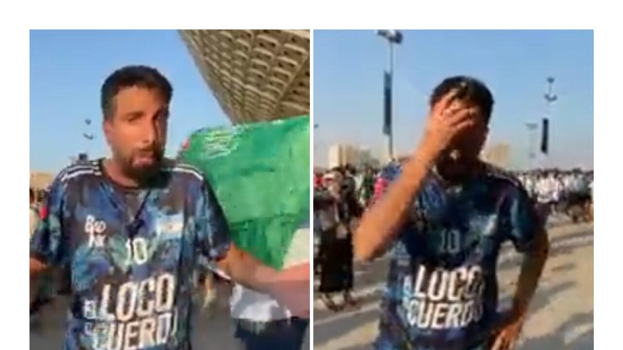 El periodista hace su cubrimiento del Mundial Qatar 2022 a través de redes sociales.