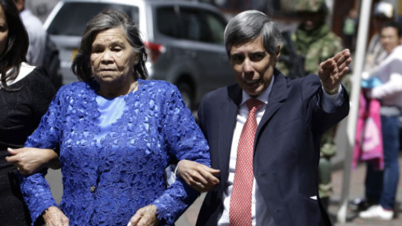 Doña Mechas con el Gobernador del Meta Alan Jara.
