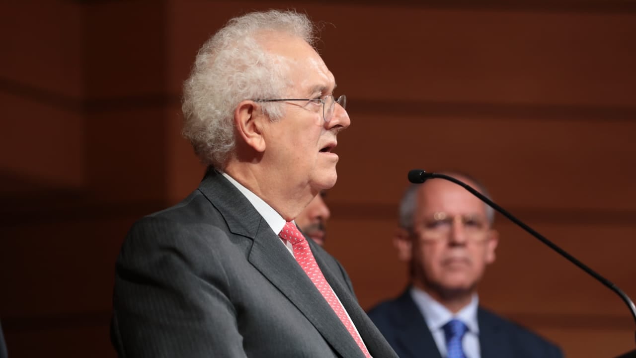 José Antonio Ocampo se despidió del Ministerio de Hacienda.