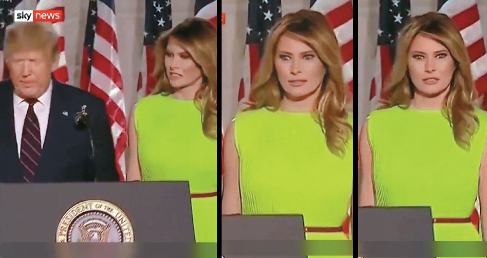 Los gestos de Melania cuando vio a Ivanka entrar en la convención republicana se viralizaron y demostraron la animadversión entre las dos.