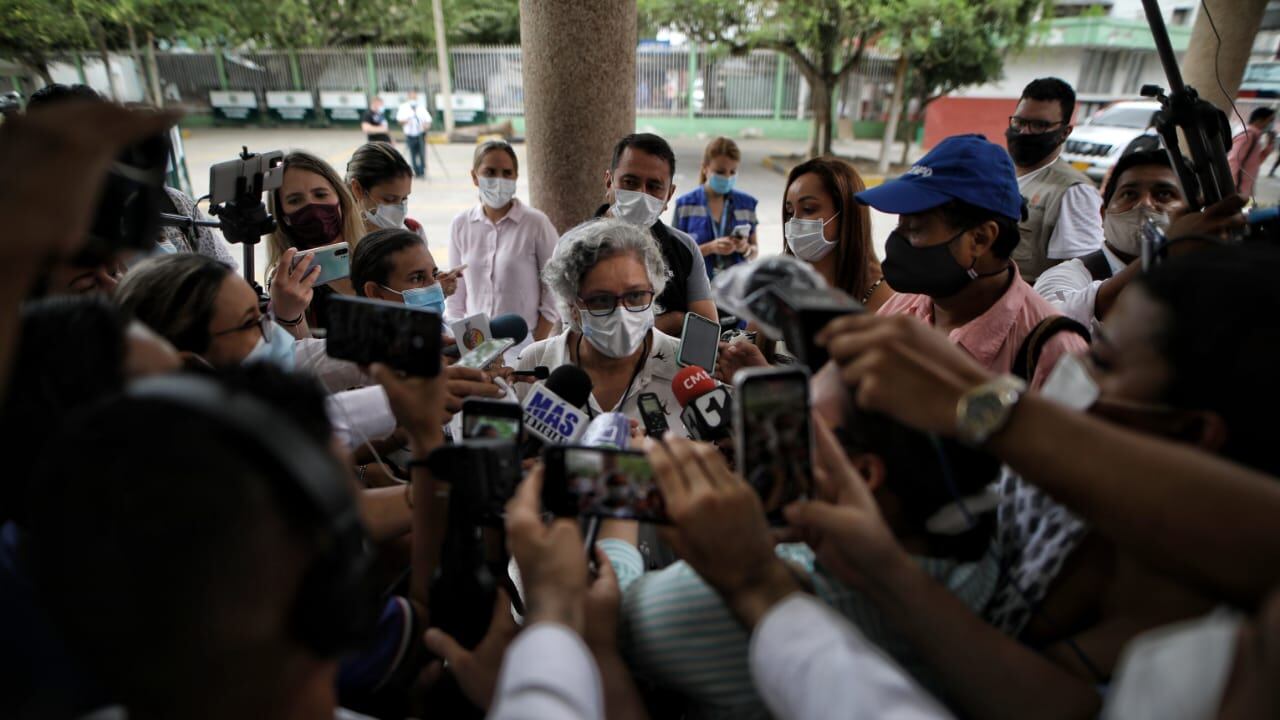 Interventora del Hospital Universitario de Sincelejo, puesta por la Superintendencia Nacional de Salud, quién está ayudando a resolver los problemas económicos por los que atravesaba el hospital.