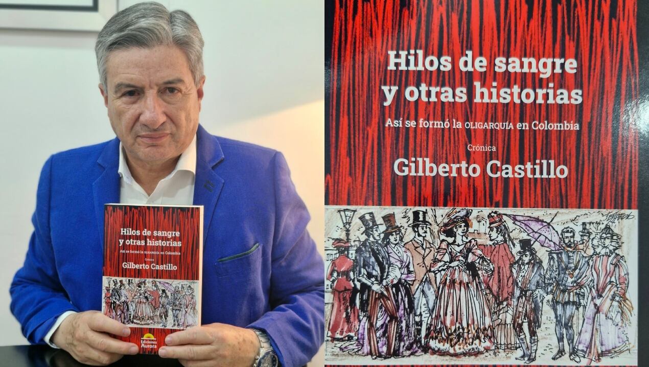 El historiador y periodista, Gilberto Castillo lanzó su más reciente libro Hilos de Sangre