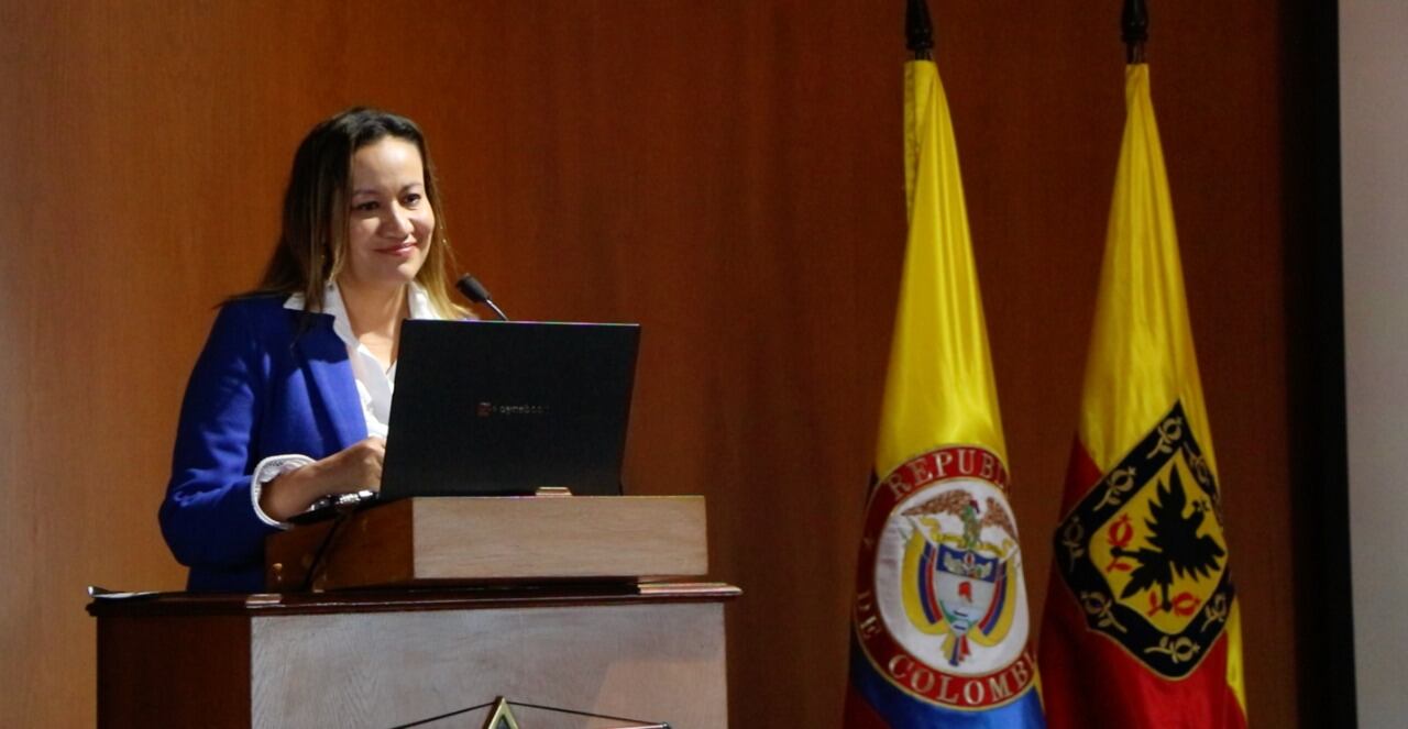 Ministra de Salud, Carolina Corcho Mejía