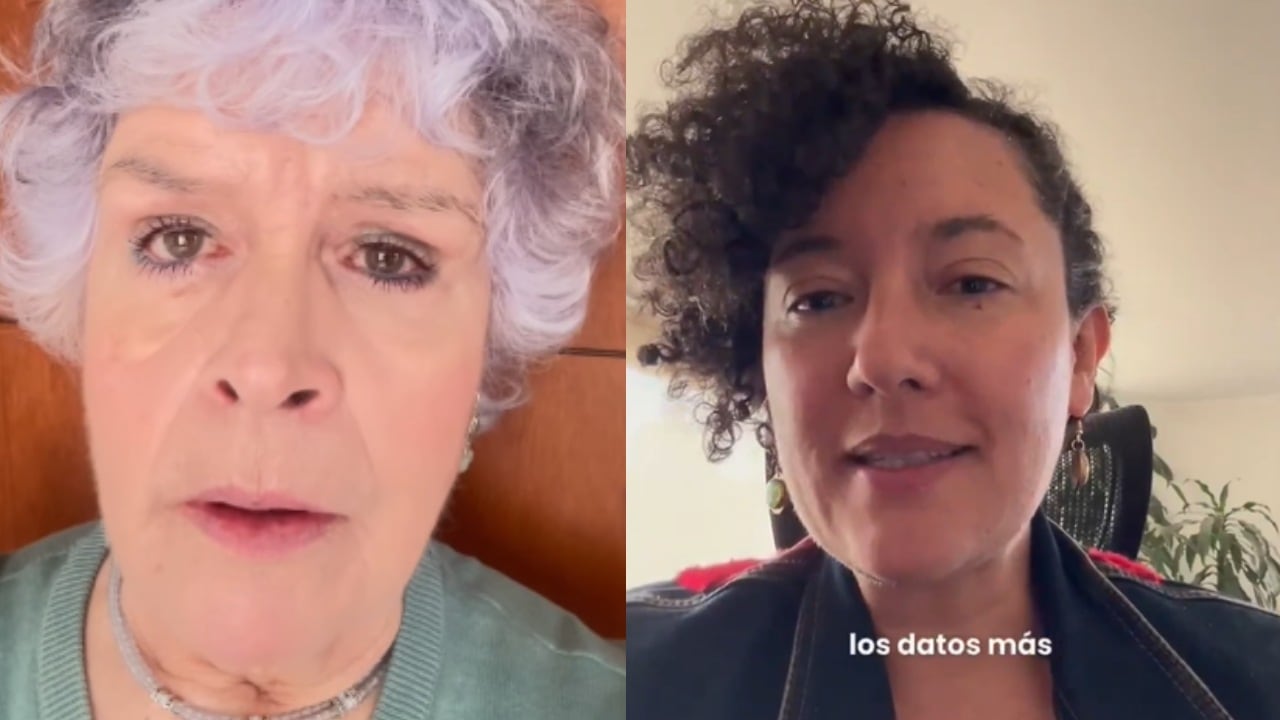 María Margarita Giraldo e Isabel Zuleta.