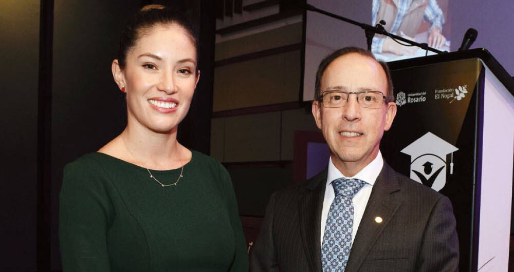 Nicolle Wilches y Juan Gonzalo López.