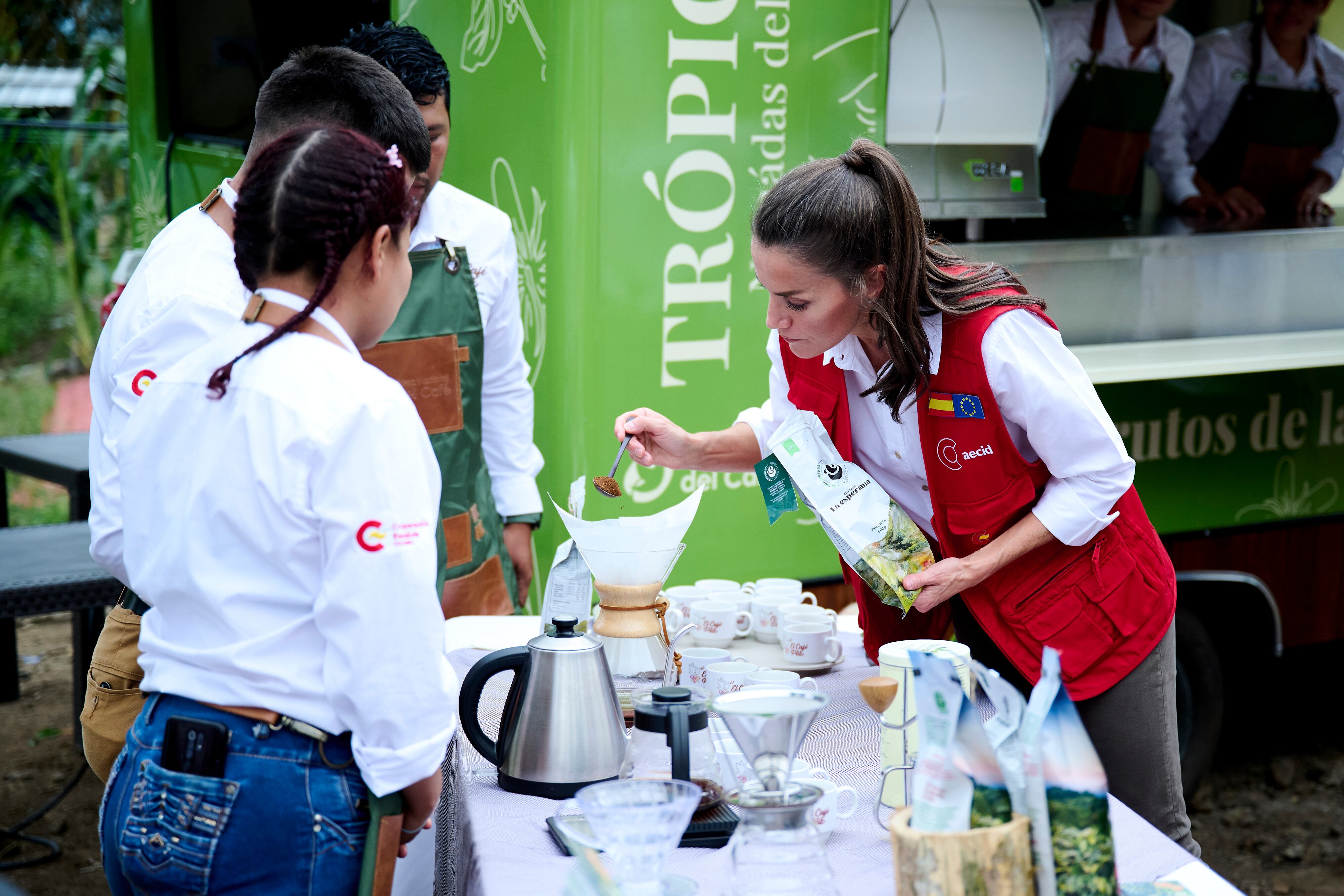 Day 2 - Queen Letizia Visit Colombia On Cooperation Trip