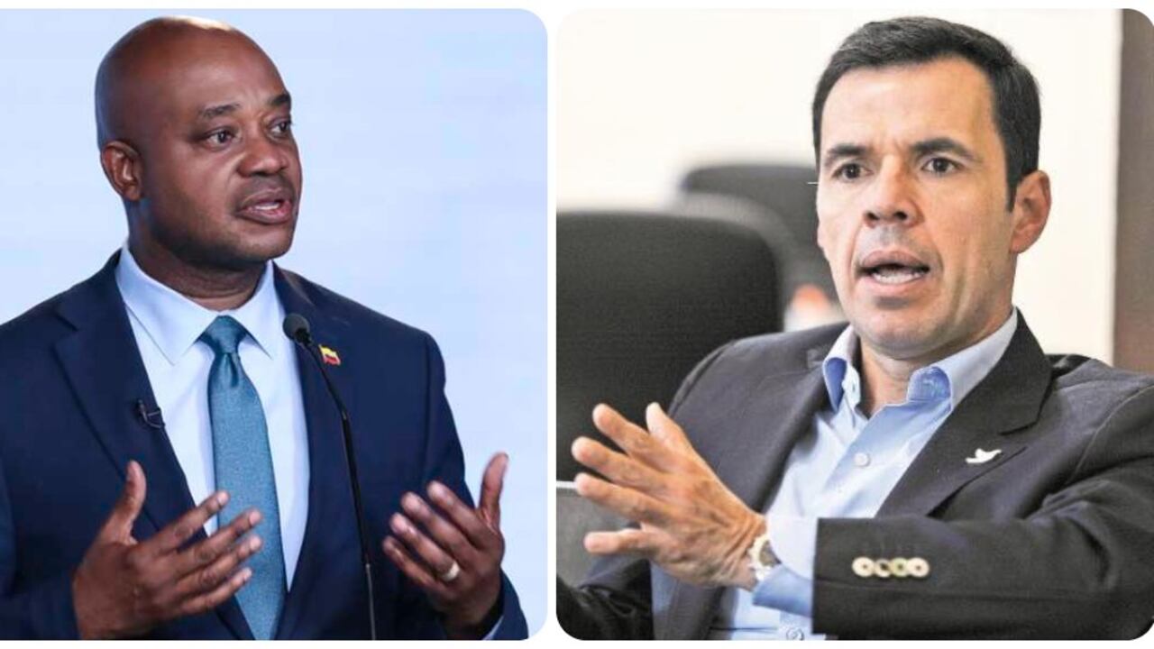 Luis Gilberto Murillo y Guillermo Rivera.