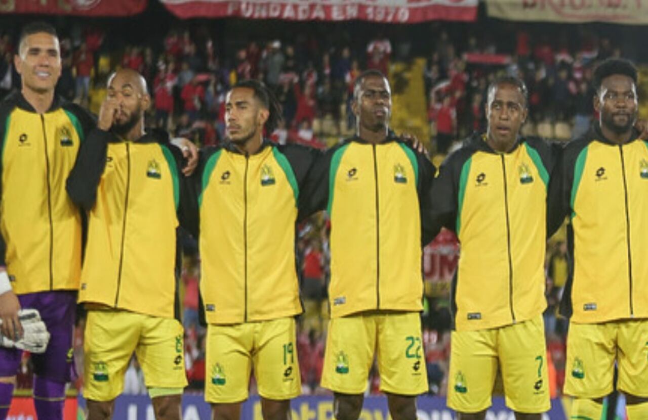 Jugadores del Atlético Bucaramanga.