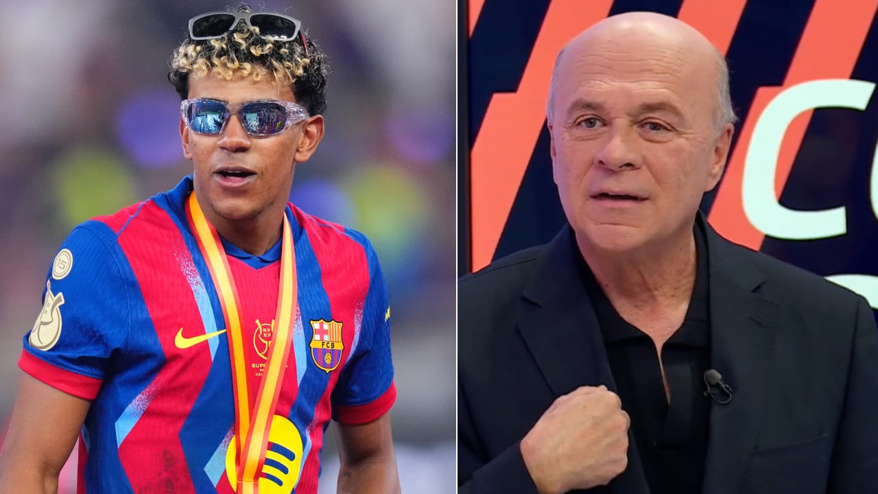 El vendaje de Lamine Yamal llamó la atención de Carlos Antonio Vélez.