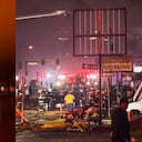 Las autoridades continúan trabajando en las labores de emergencia en la zona.