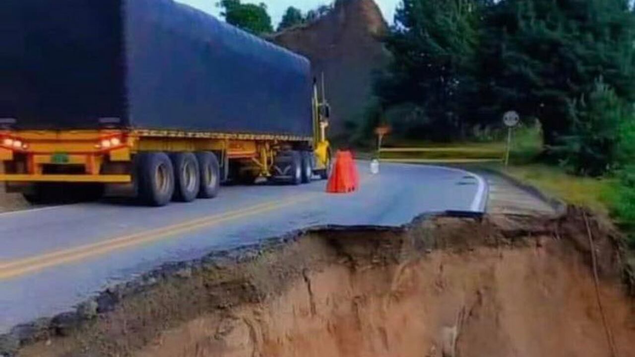 Así está el paso actualmente.