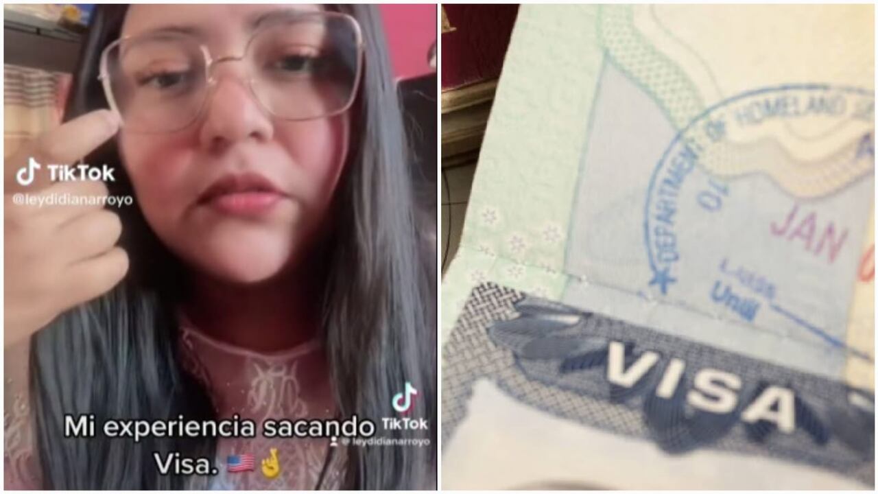 La mexicana viajará a Estados Unidos para visitar familiares y por turismo.