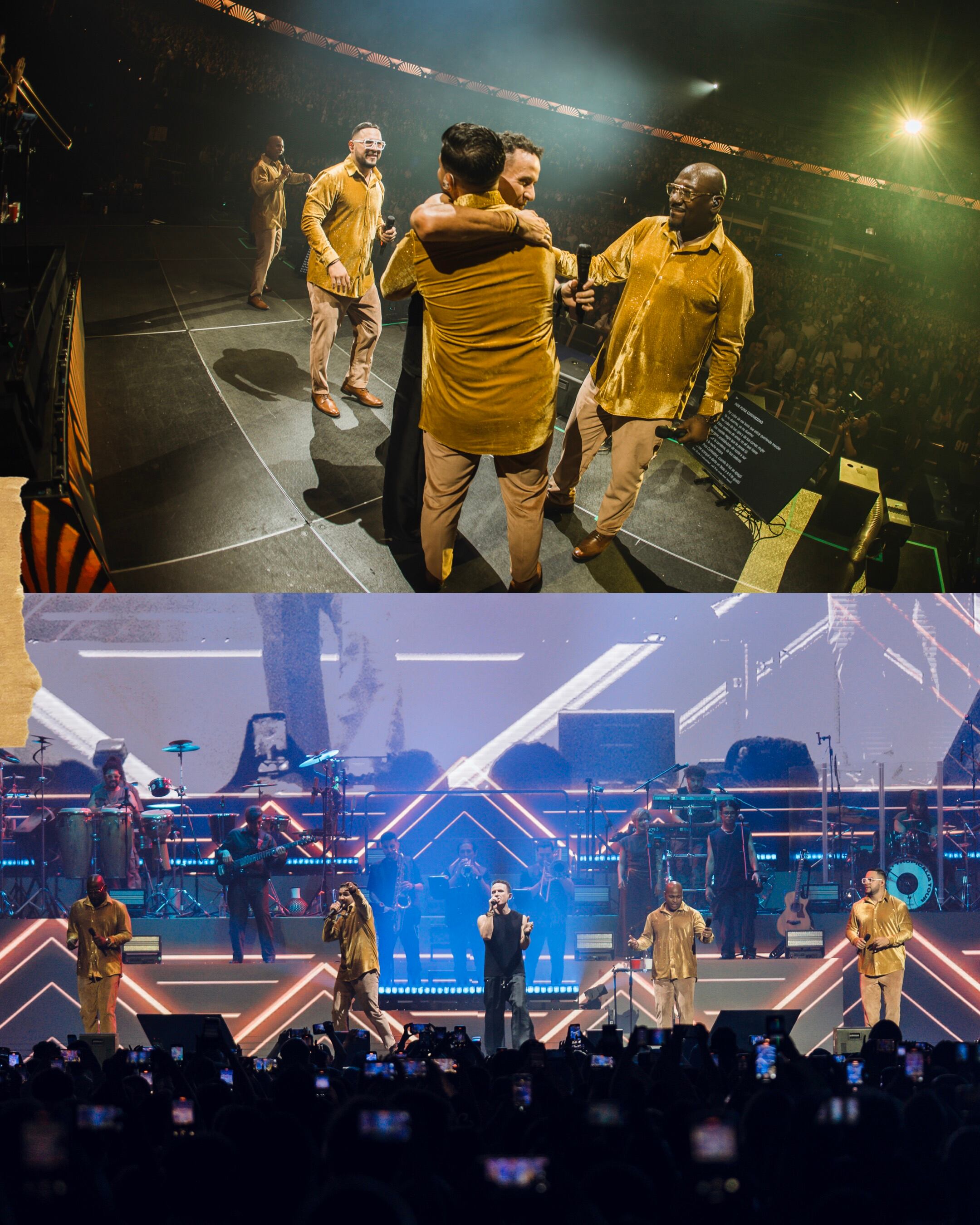 Grupo Niche le puso el toque de salsa al concierto de Fonseca en su primera noche | Fotografía: Camilo Báez.
